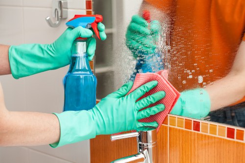 Professional move out cleaning for a Westminster apartment kitchen