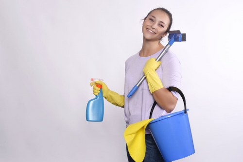 Regular office cleaning in a Westminster meeting room and workspace