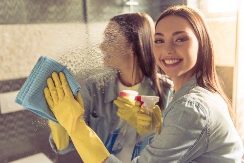 Kitchen and bathroom cleaning for a Westminster home