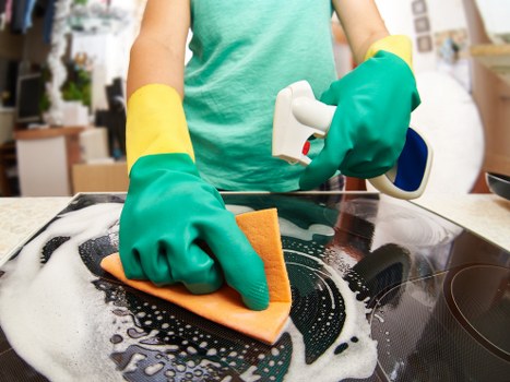 Local cleaners preparing a Westminster property for new occupants